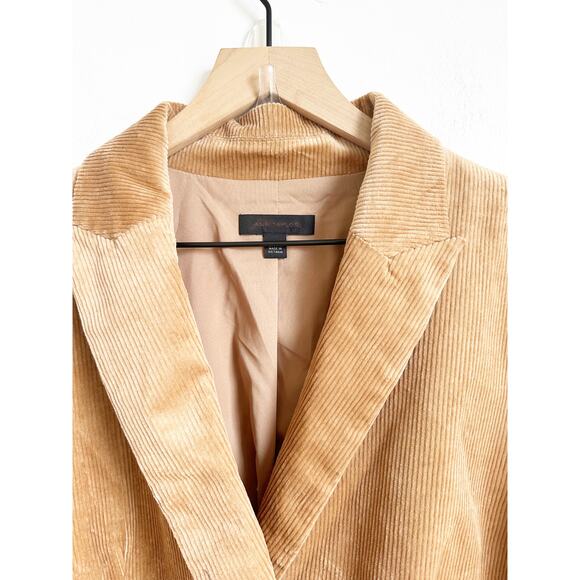 NWOT Ann Taylor Corduroy Peak Lapel Jacket Suit Blazer - Picture 3 of 6